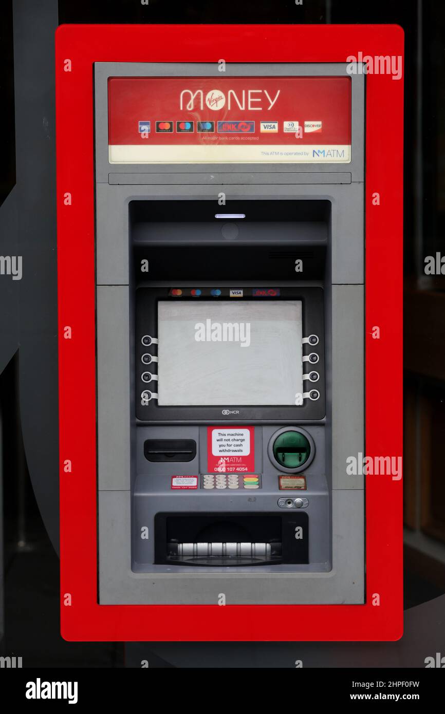 Vues générales d'une boutique Virgin Money à Harrow, Londres, Royaume-Uni. Banque D'Images