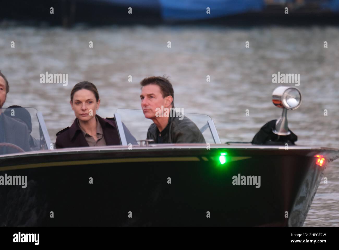 Tom croisière pendant le tournage de la mission impossible 7 à venise Banque D'Images
