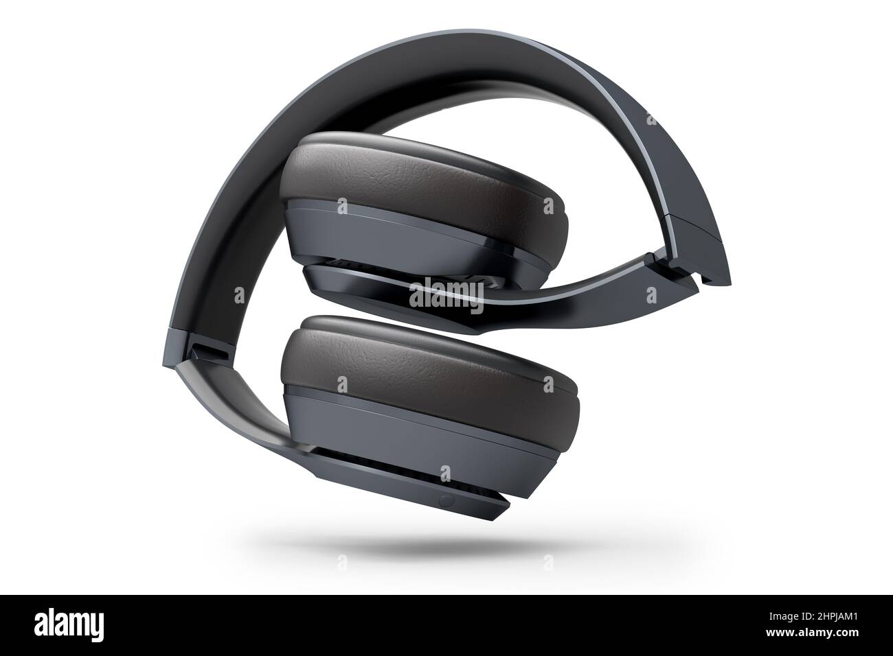 Casque de jeu professionnel isolé sur fond blanc. Rendu 3D des écouteurs intra-auriculaires et concept d'équipement musical Banque D'Images Casque de jeu professionnel isolé sur fond blanc. Rendu 3D des écouteurs intra-auriculaires et concept d'équipement musical Banque D'Images