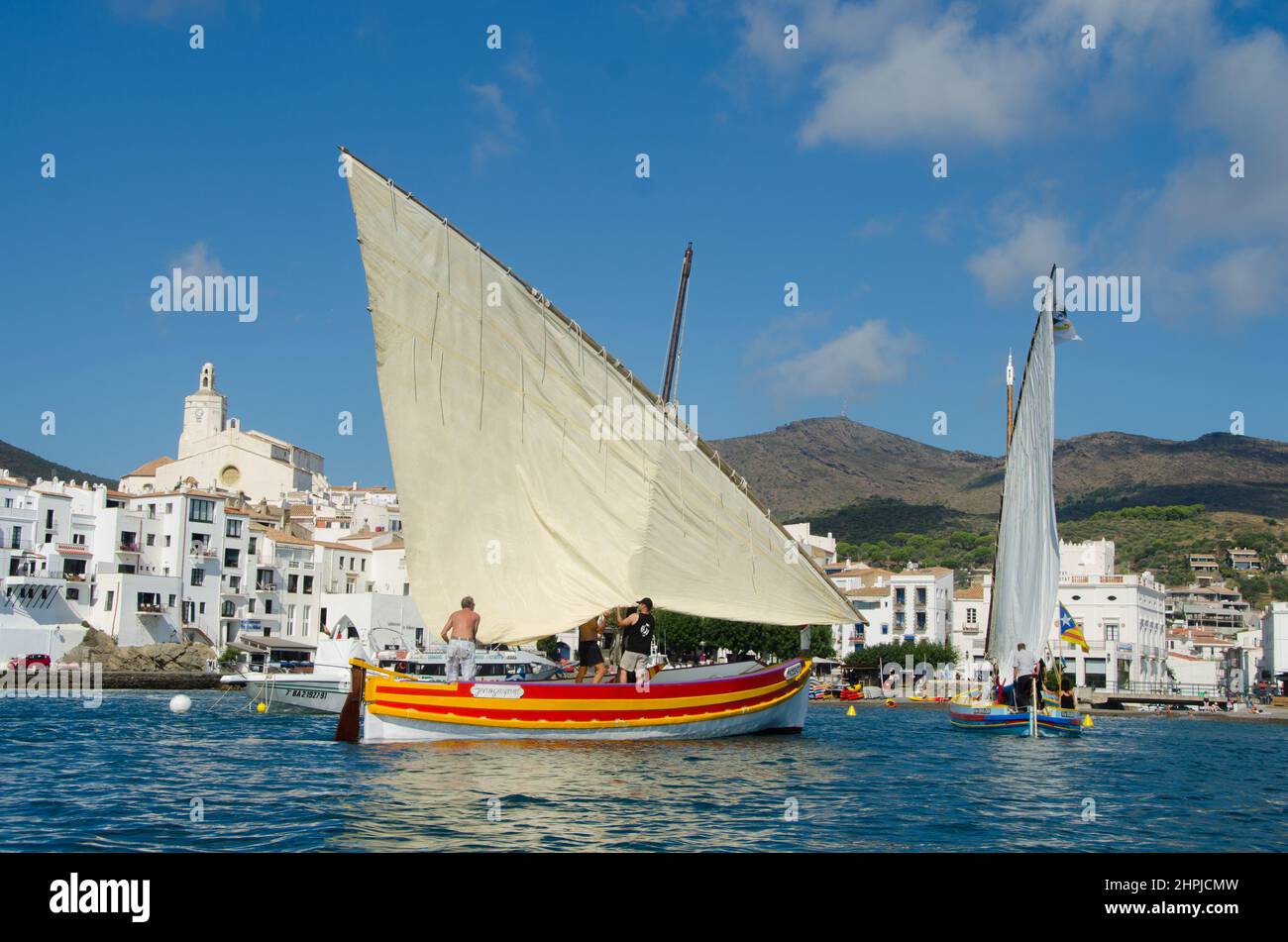 Espagne costa brava Cadaqués Banque D'Images