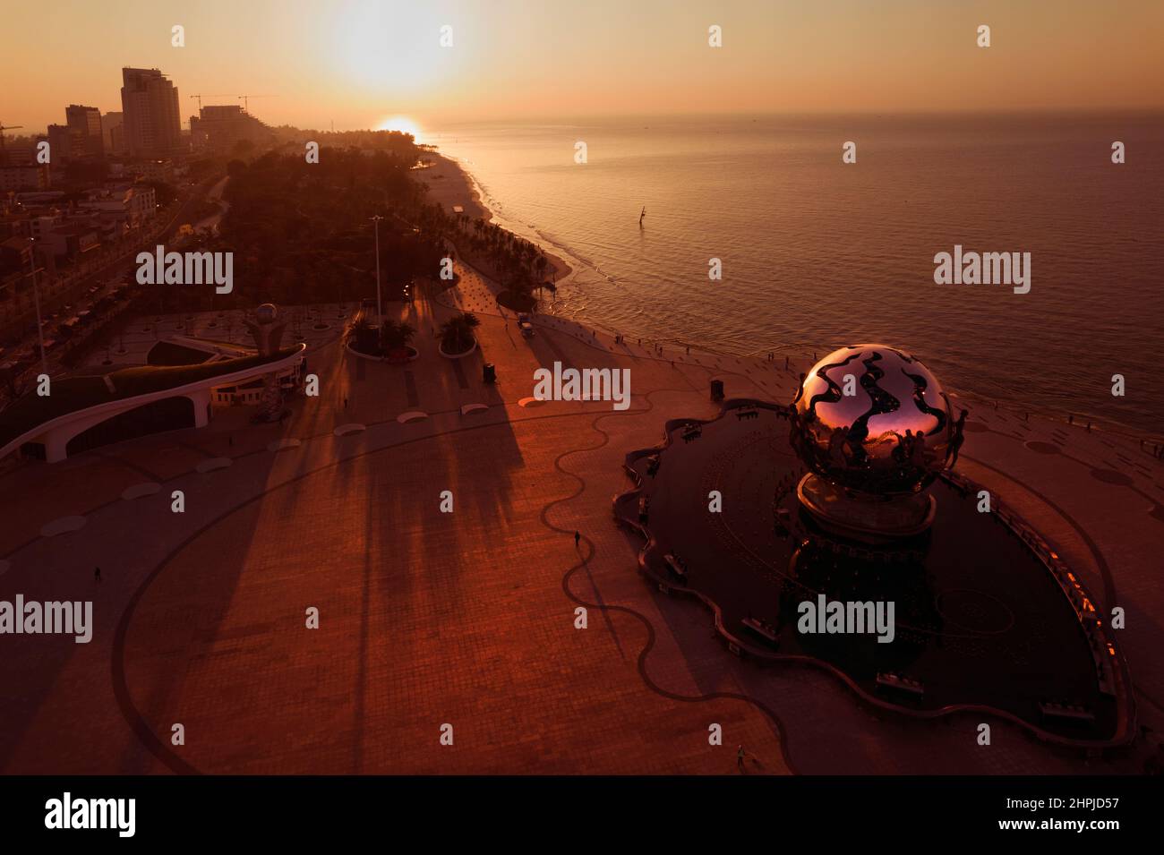 Guangxi beihai Silver Beach Seascape Banque D'Images