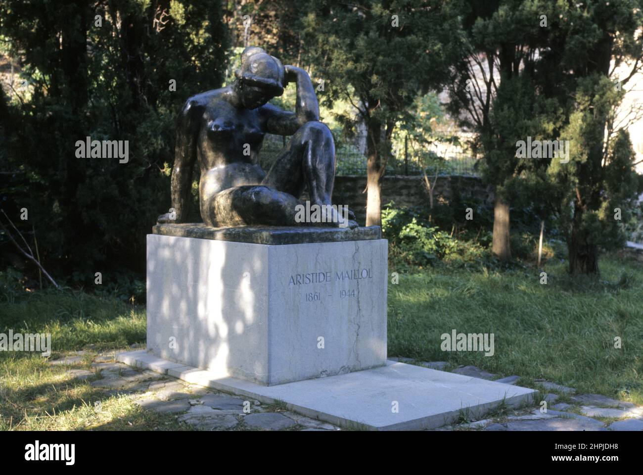 FRANCE ROUSSILLON MAILLOL BANYULS Banque D'Images