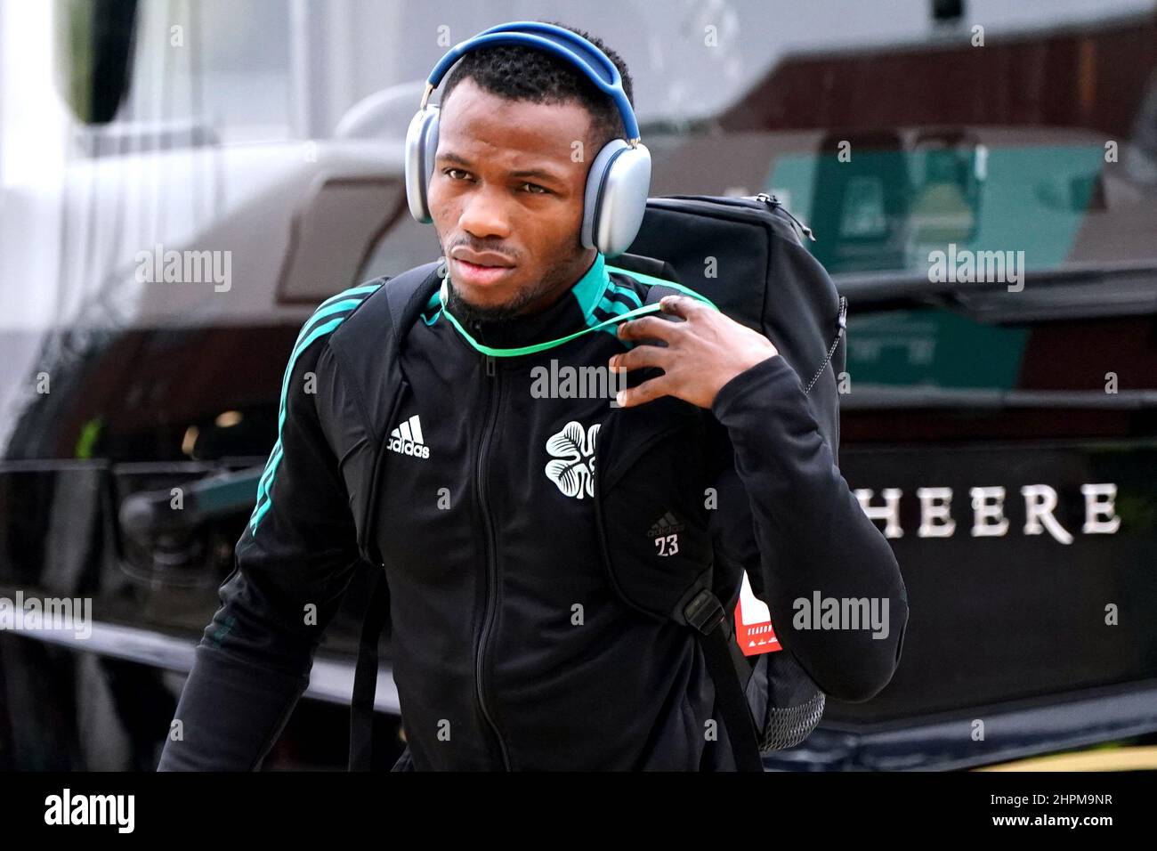 Photo du dossier datée du 26-09-2021 de Boli Bolingoli-Mbombo du Celtic qui a rejoint le côté russe Ufa en prêt jusqu'à la fin de la saison. Date de la photo: Dimanche 26 septembre 2021. Date de publication : le mardi 22 février 2022. Banque D'Images