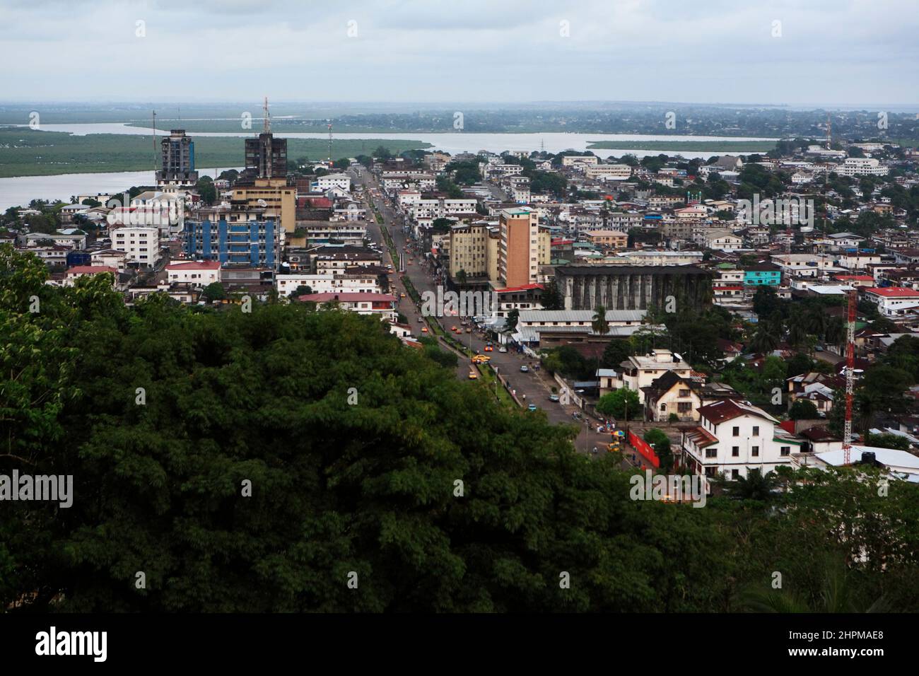 Le pouvoir des femmes des Nations Unies à Monrovia, au Libéria. Le déploiement des unités de police paramilitaires indiennes a été considéré comme la première mission de maintien de la paix par une unité de toutes les femmes dans l'histoire de l'ONU. L'unité des femmes de l'Inde a appuyé la mission de maintien de la paix de la MINUL au Libéria. L'unité spéciale de la police indienne, armée et non armée, est chargée d'appuyer la police libérienne nouvellement créée. Banque D'Images