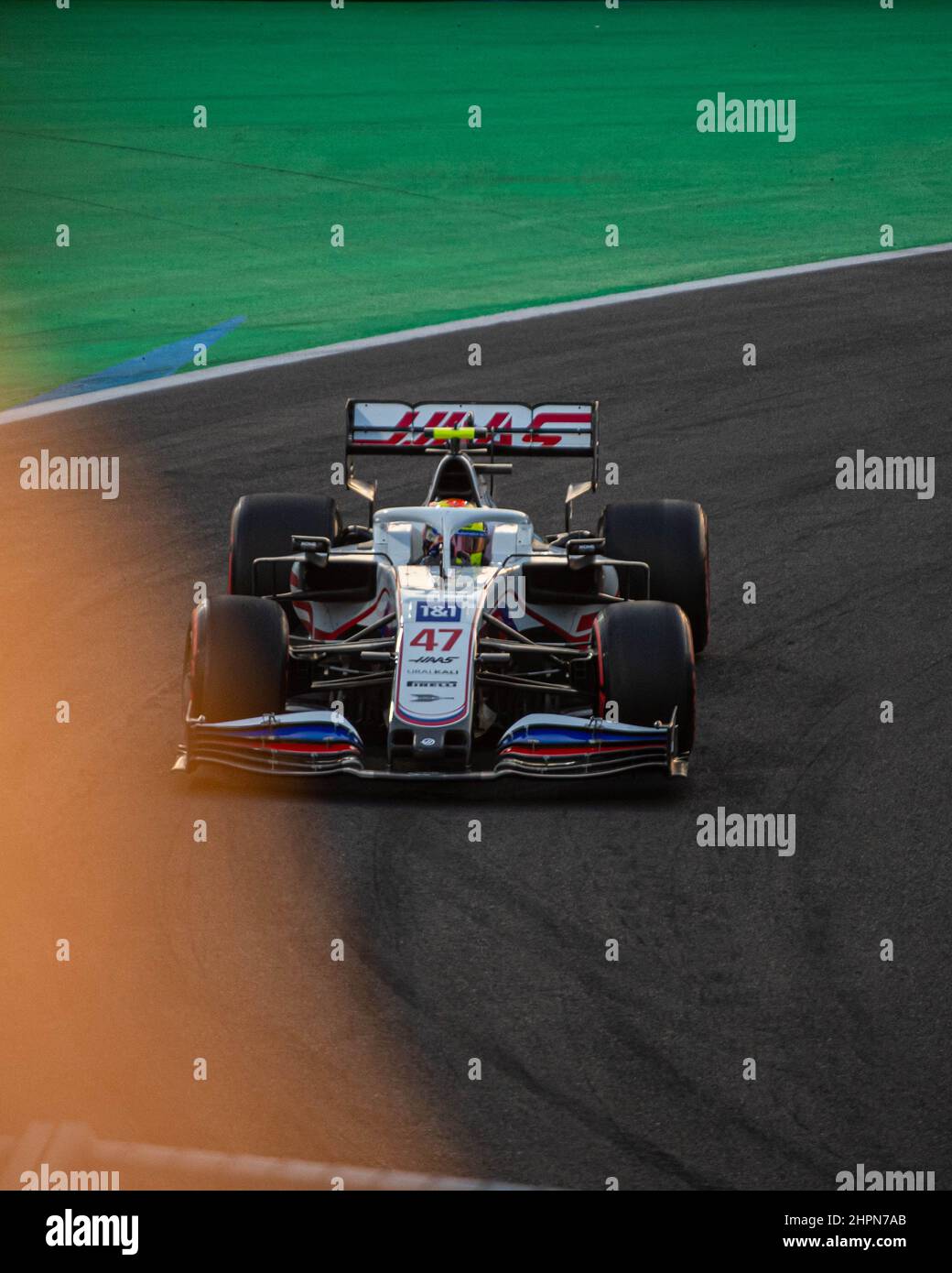 Voiture Haas F1, Saudi GP Banque D'Images