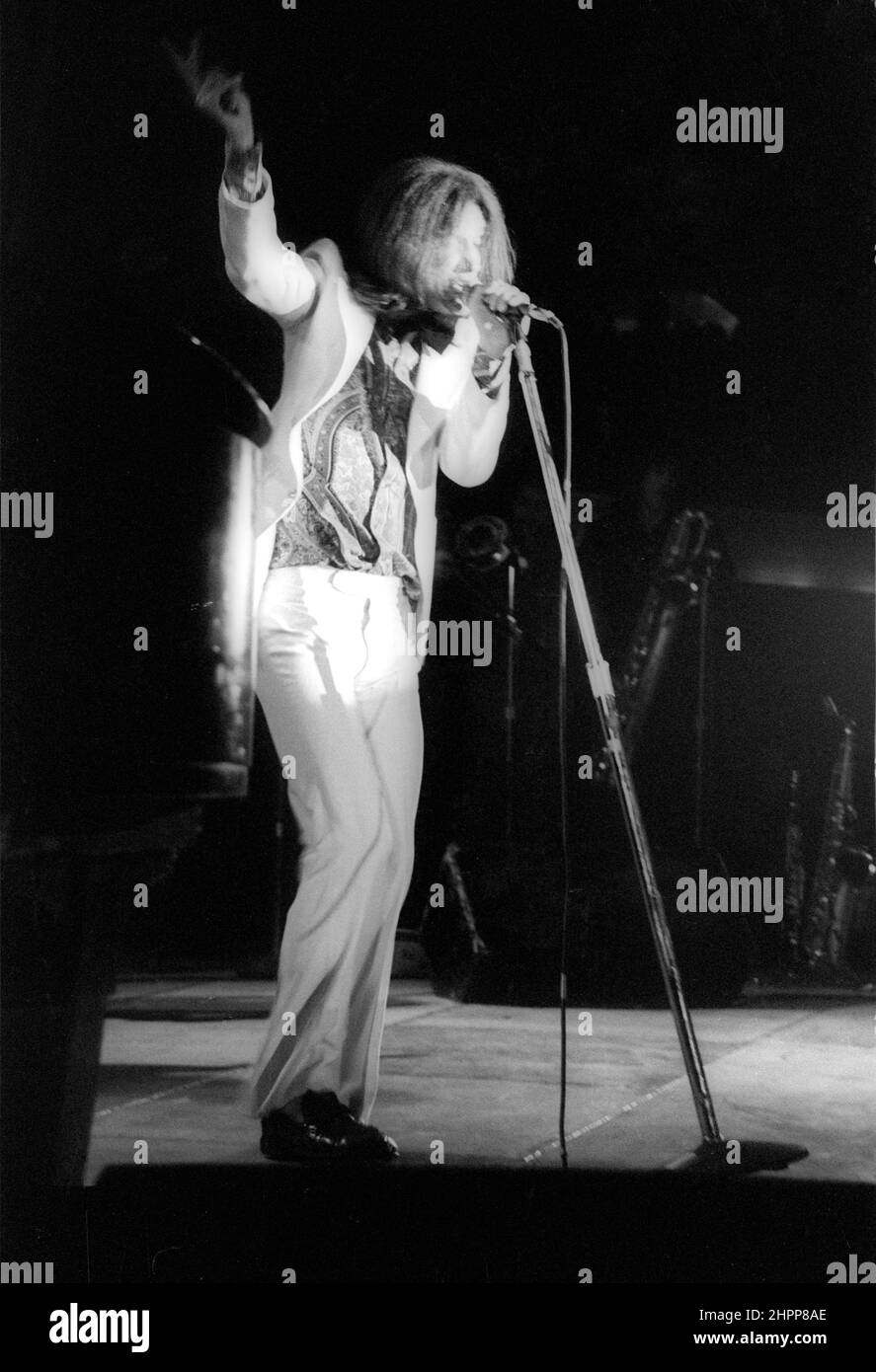 Les Kinks en concert vers 1974 crédit: Jeffrey Mayer / Rock négatifs / MediaPunch Banque D'Images