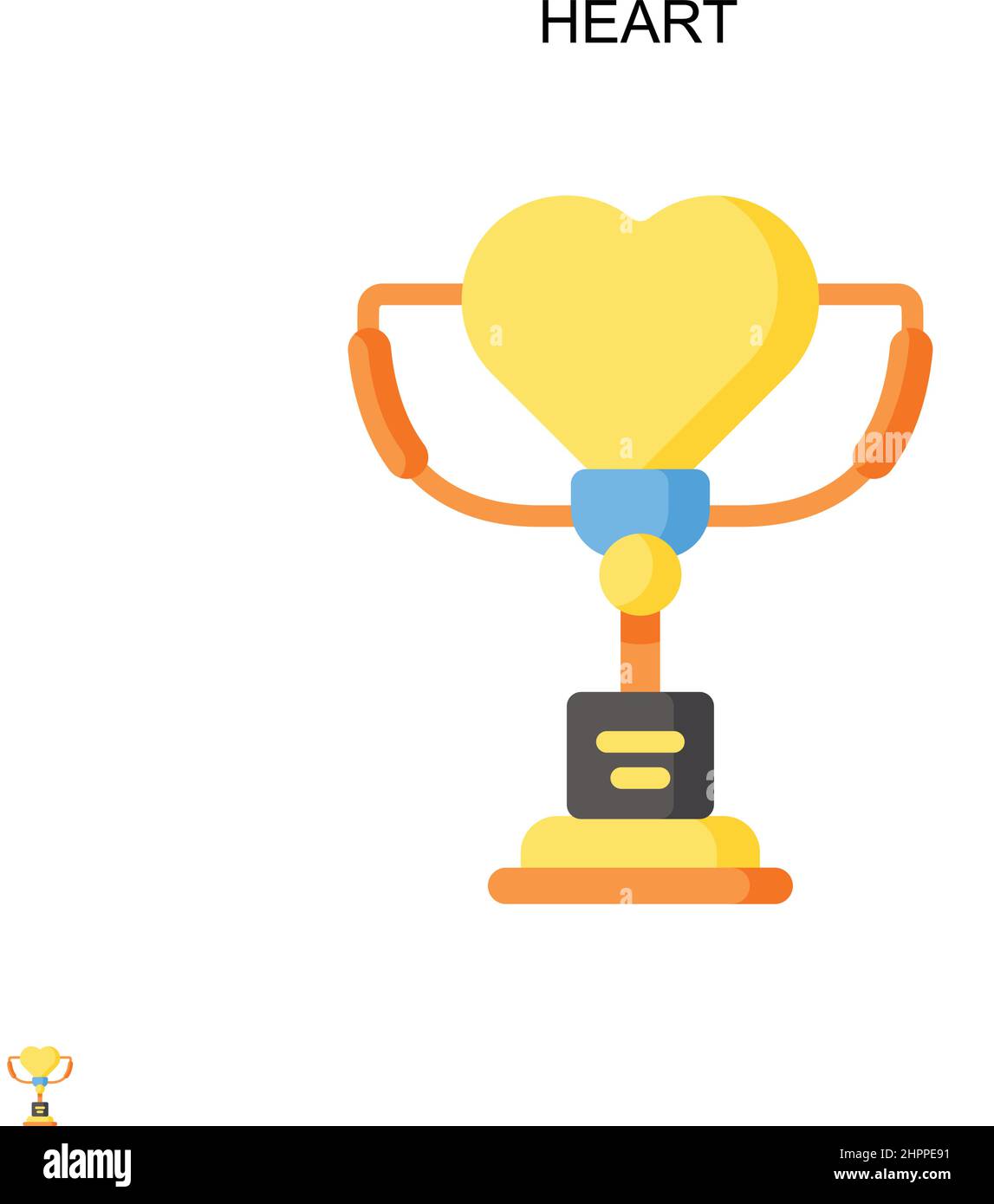 Icône vecteur simple coeur.Modèle de conception de symbole d'illustration pour élément d'interface utilisateur Web mobile. Illustration de Vecteur