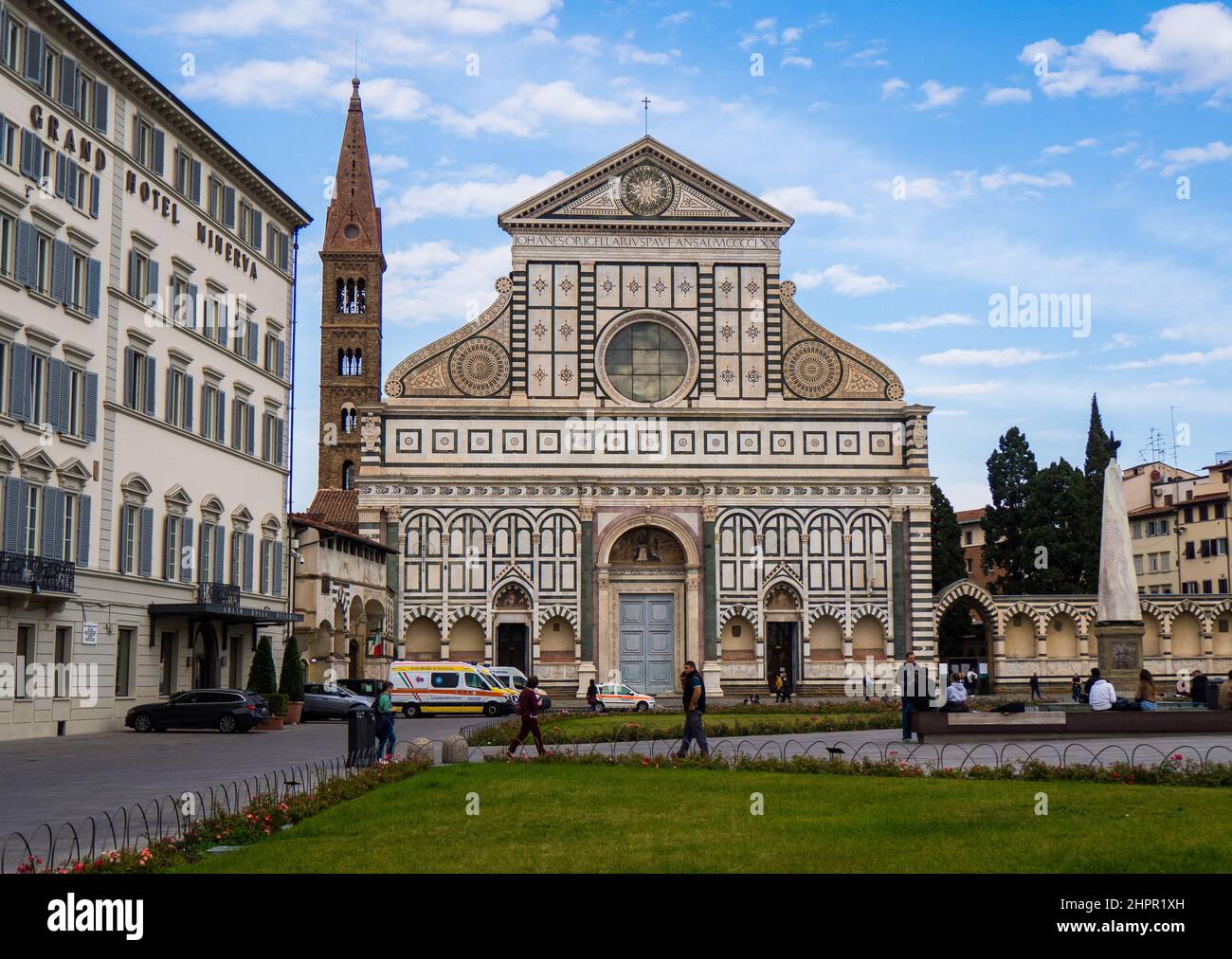 Italie, Toscane, Florence, S. Maria Novella Banque D'Images