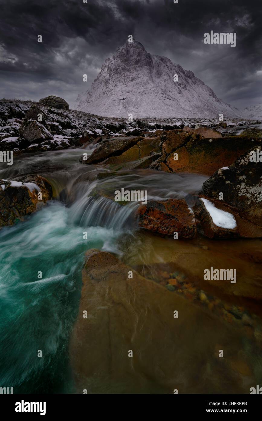 Glencoe, Highlands, Écosse. Banque D'Images