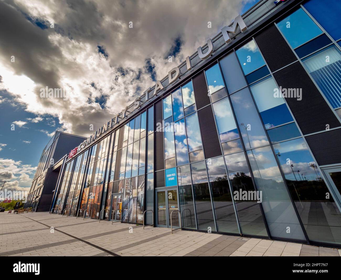 STADE communautaire LNER, York. Banque D'Images