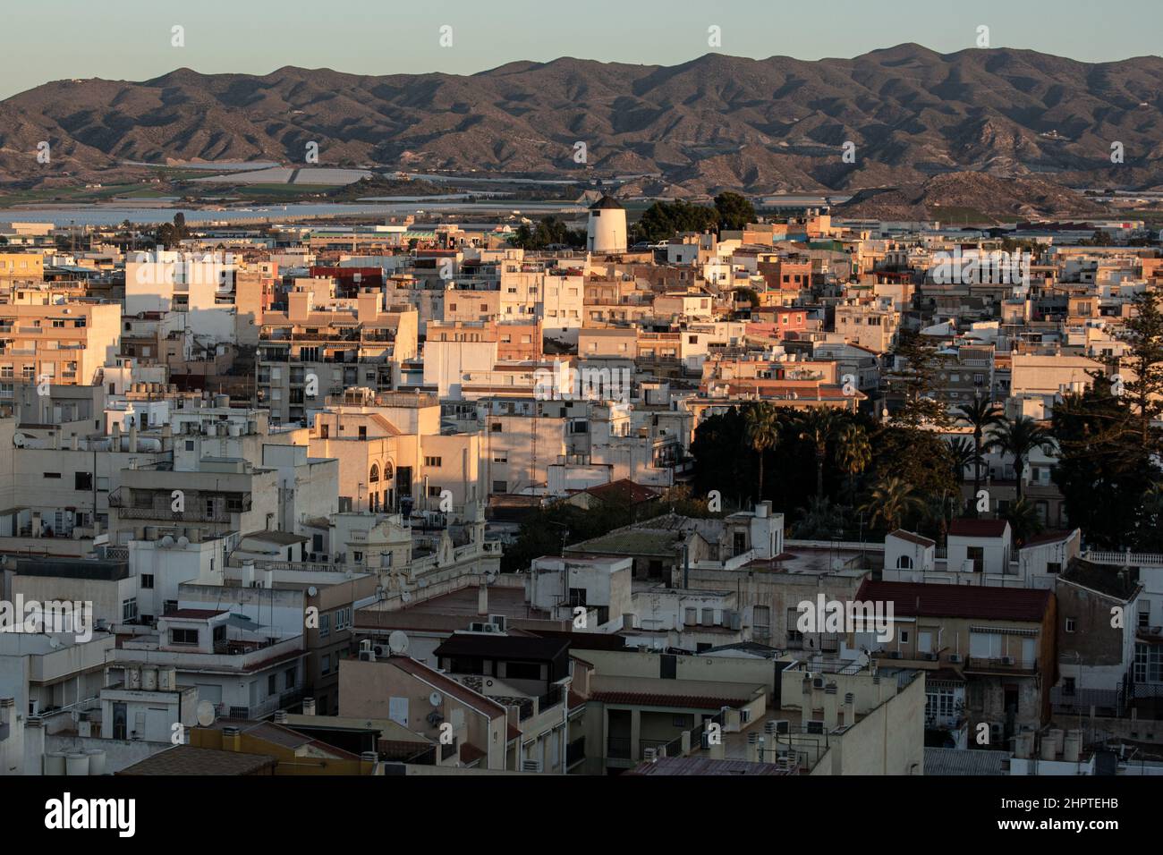 Águilas, province de Murcie, Espagne. Banque D'Images