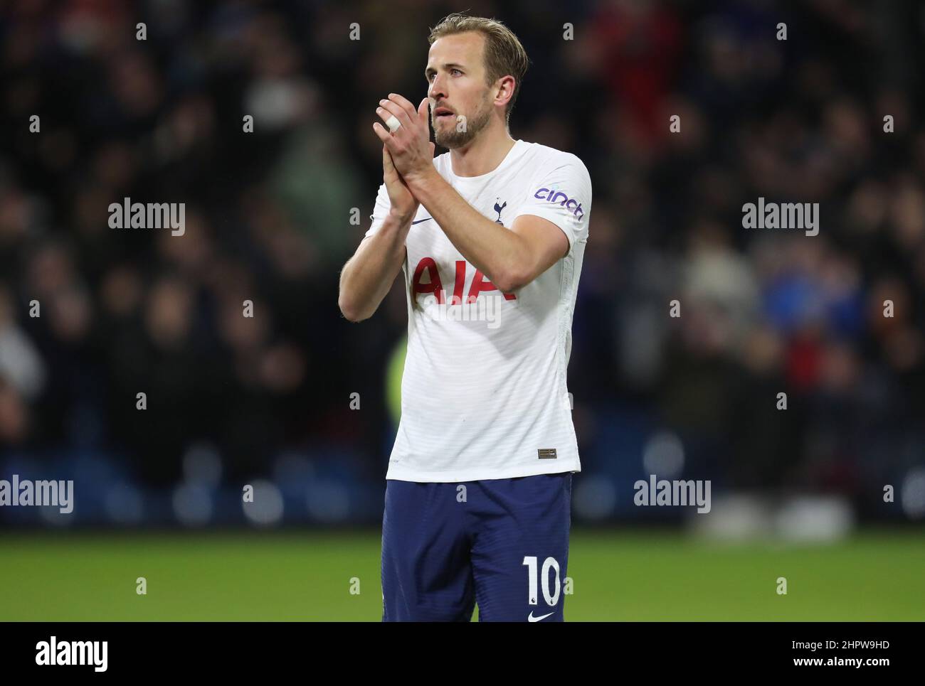 HARRY KANE SUR LE COUP DE SIFFLET FINAL, BURNLEY FC V TOTTENHAM HOTSPUR FC, 2022 Banque D'Images