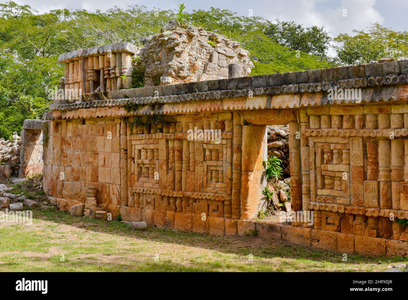 The Gateway Arch, Labna, Site Archéologique Maya, Yucatan Banque D'Images