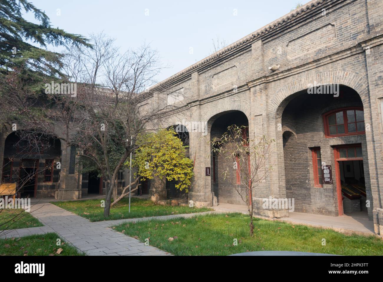 HENAN, CHINE - Musée Qian Tang Zhi Zhai. Un célèbre site historique à Luoyang, Henan, Chine. Banque D'Images