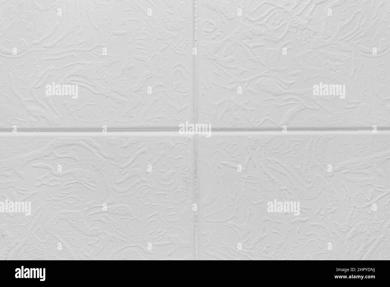 Plaque en PVC blanc clair brillant abstrait matériaux décoratifs motifs  pour le décor de plafond Décoration d'arrière-plan texture Photo Stock -  Alamy