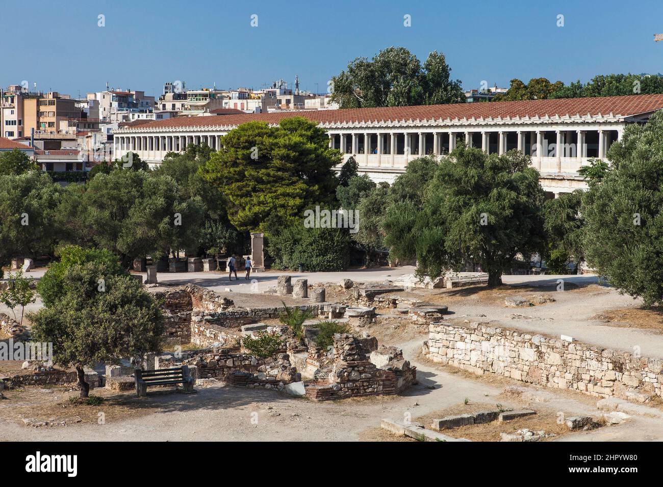Grèce, Athènes, Musée de l'ancienne Agora photo © Federico Meneghetti/Sintesi/Alamy stock photo Banque D'Images