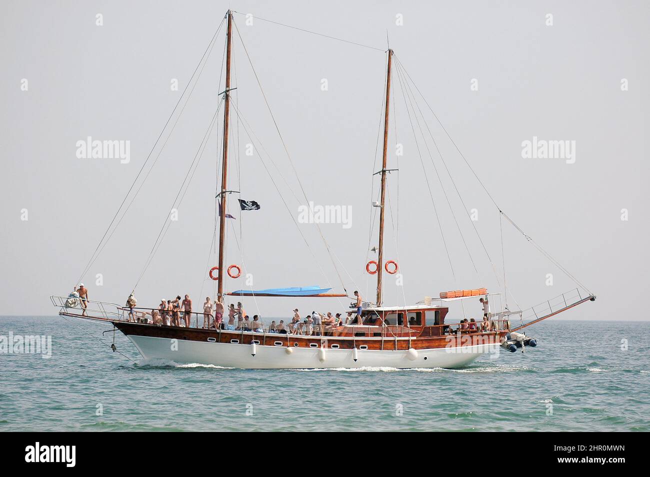Bateau Pirat. Pris un jour ensoleillé. Banque D'Images