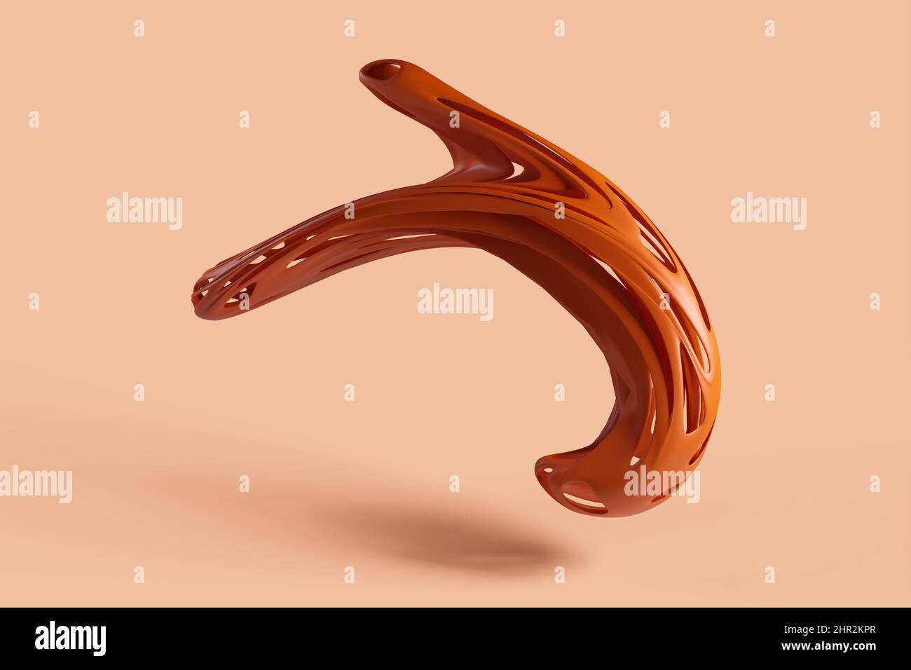 Arrière-plan de la géométrie abstraite 3D. 3D rendu Banque D'Images