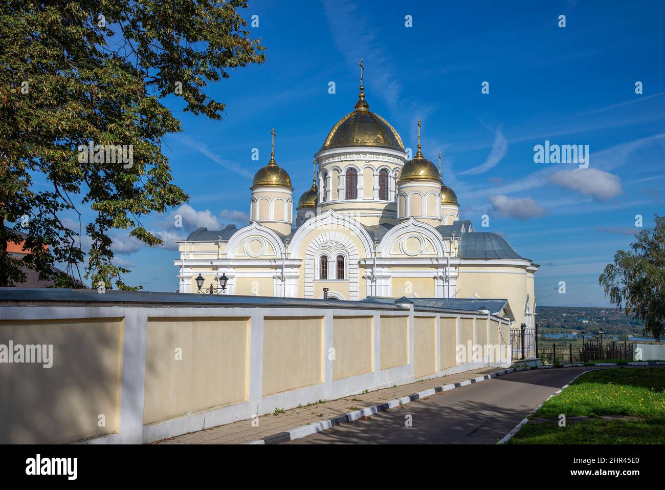 Cathédrale de la Transfiguration du Sauveur sur le territoire du couvent Nikitsky, Kashira. Moscou, Russie Banque D'Images