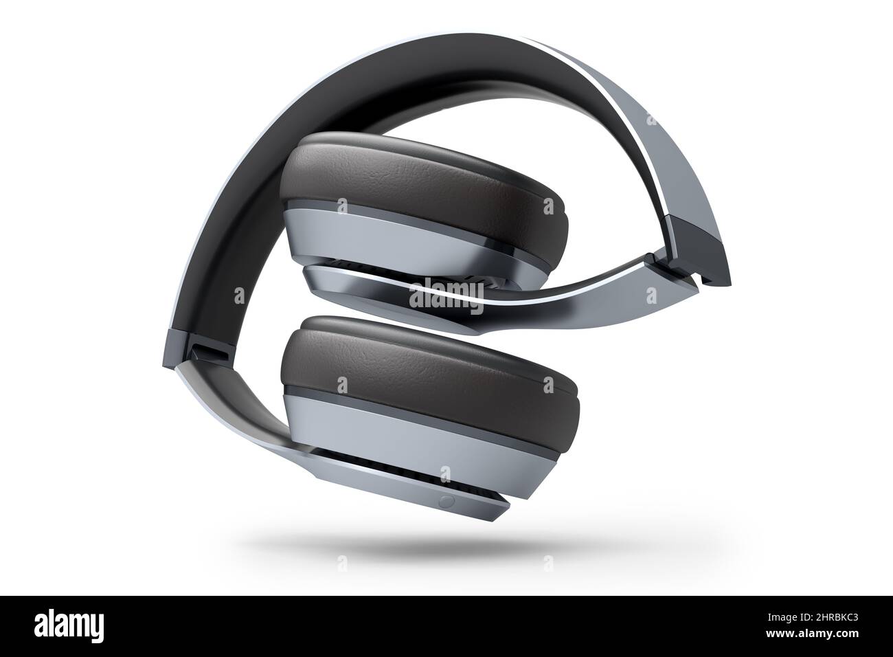 Casque de jeu professionnel isolé sur fond blanc. Rendu 3D des écouteurs intra-auriculaires et concept d'équipement musical Banque D'Images Casque de jeu professionnel isolé sur fond blanc. Rendu 3D des écouteurs intra-auriculaires et concept d'équipement musical Banque D'Images