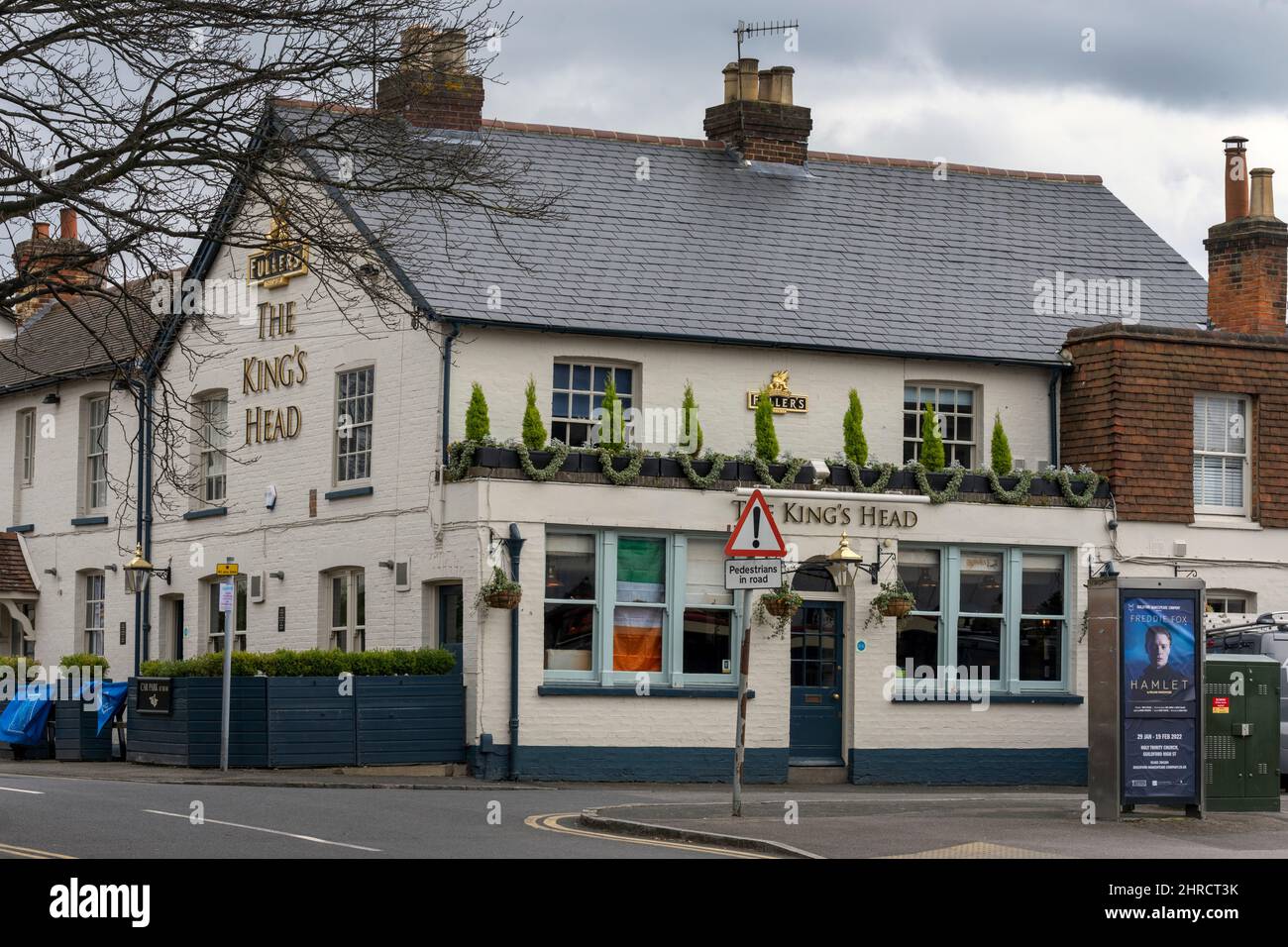 The King's Head - une maison publique de Fuller - King's Road, Guilford, Surrey, Angleterre, Royaume-Uni Banque D'Images