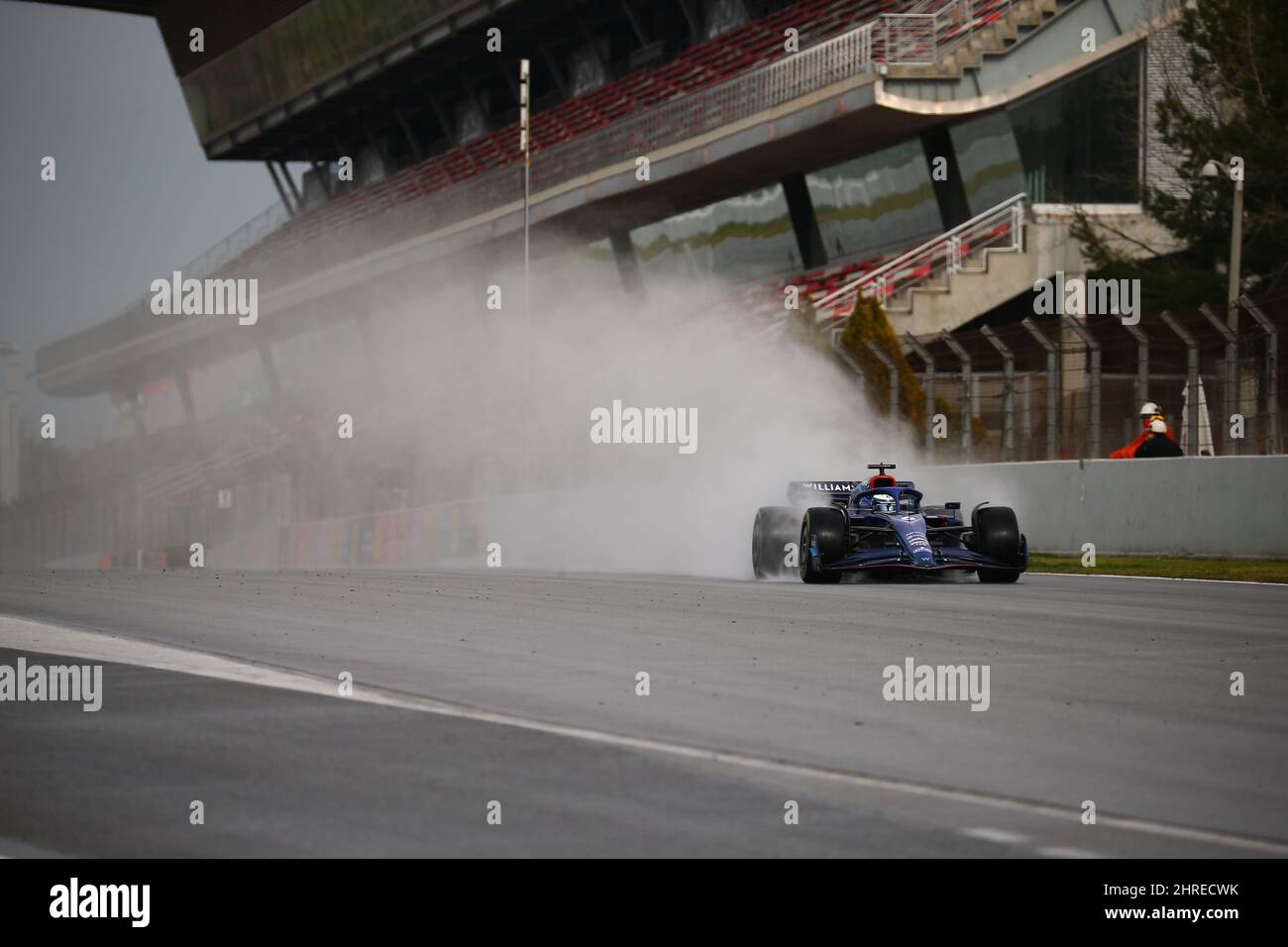 #06 Nicholas Latifi Williams Racing Mercedes pendant les journées d'essais d'hiver, Barcelone 23-25 février 2022, championnat du monde de Formule 1 2022. Banque D'Images