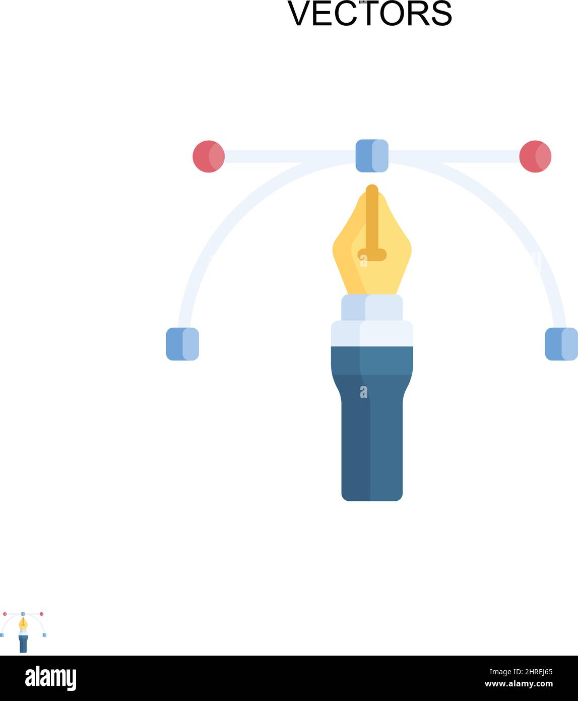 Vecteurs icône vecteur simple.Modèle de conception de symbole d'illustration pour élément d'interface utilisateur Web mobile. Illustration de Vecteur