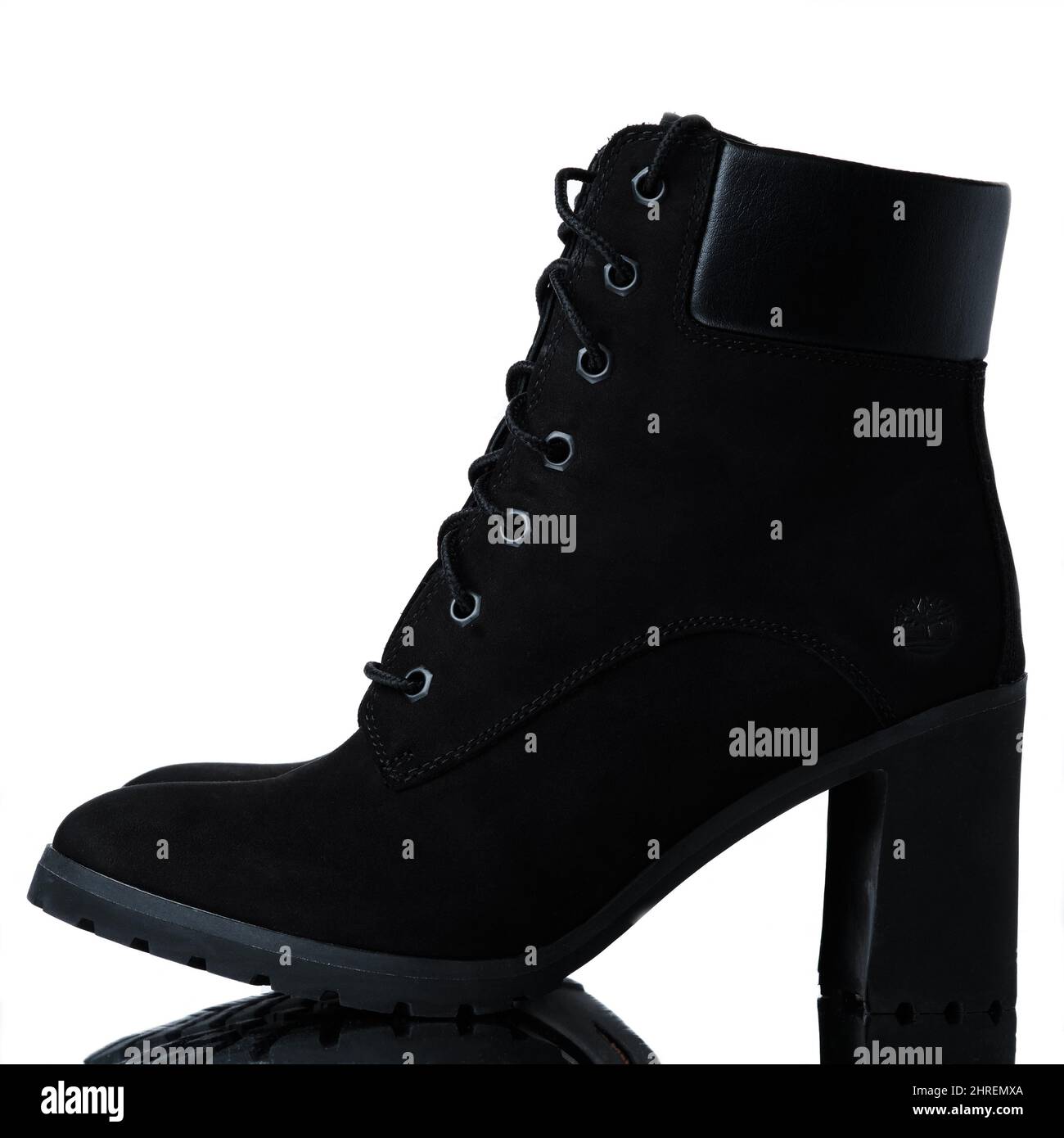 Timberland Allington 6 pouces pour femmes chaussures à lacets Banque D'Images