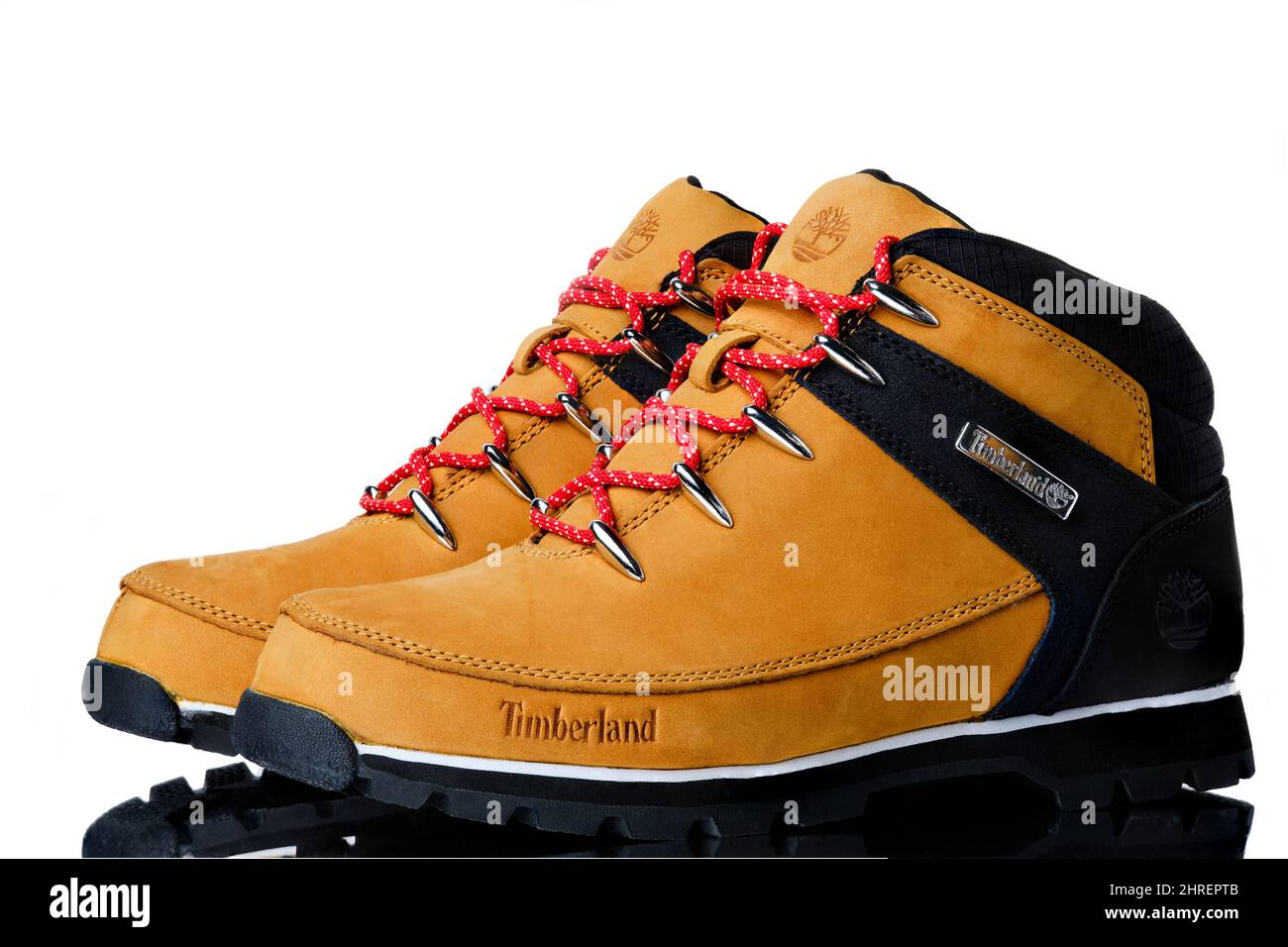 Chaussures de randonnée Timberland Euro Sprint Mid Photo Stock - Alamy