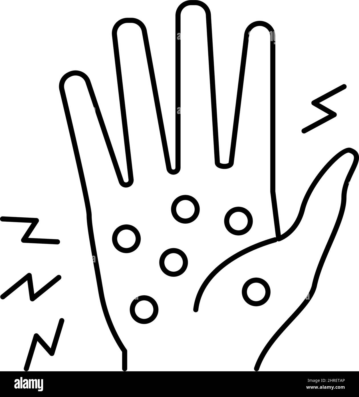 Dermatite nummulare Banque de photographies et d’images à haute