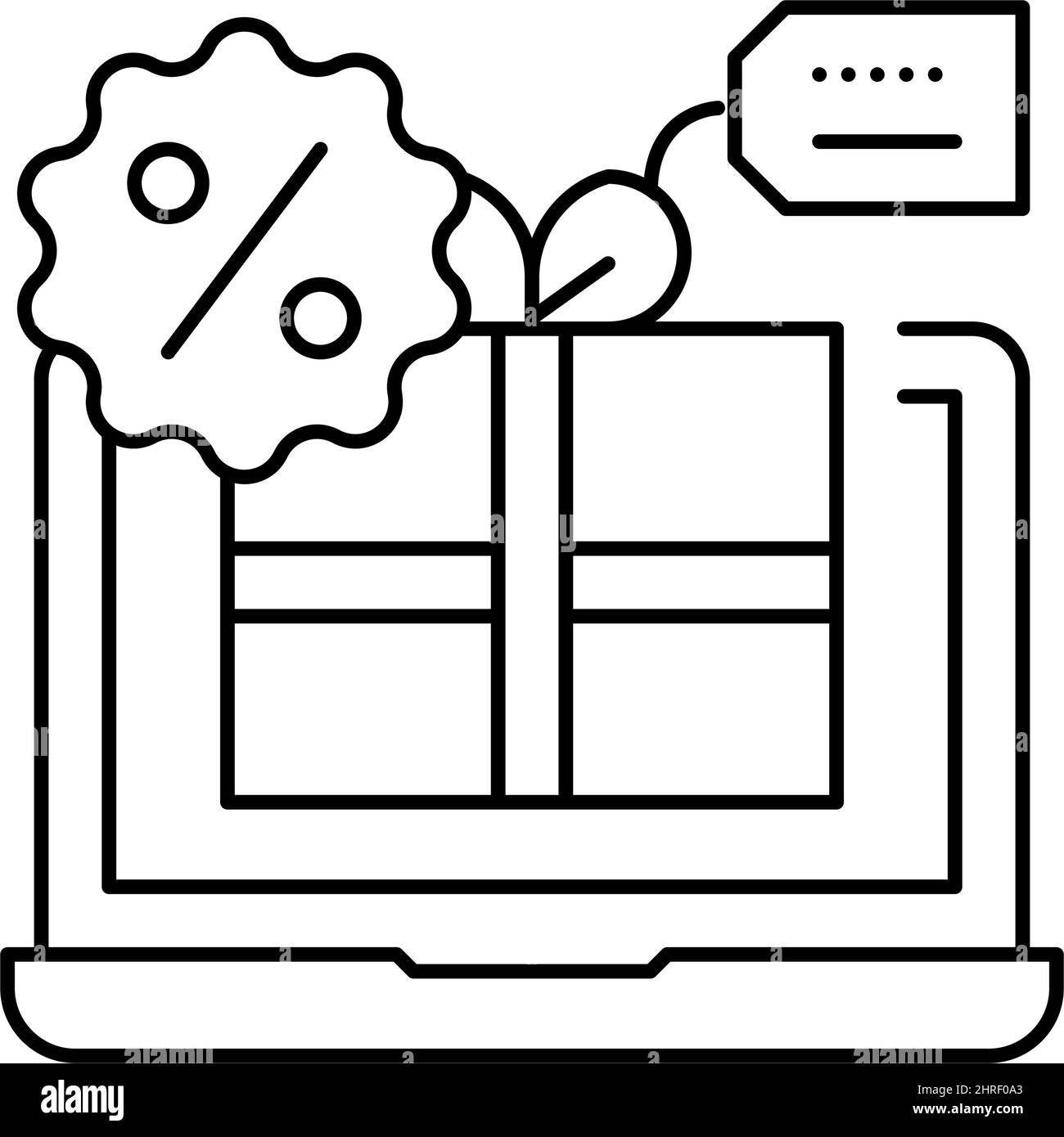 illustration vectorielle de l'icône de ligne de remise en ligne Illustration de Vecteur illustration vectorielle de l'icône de ligne de remise en ligne Illustration de Vecteur
