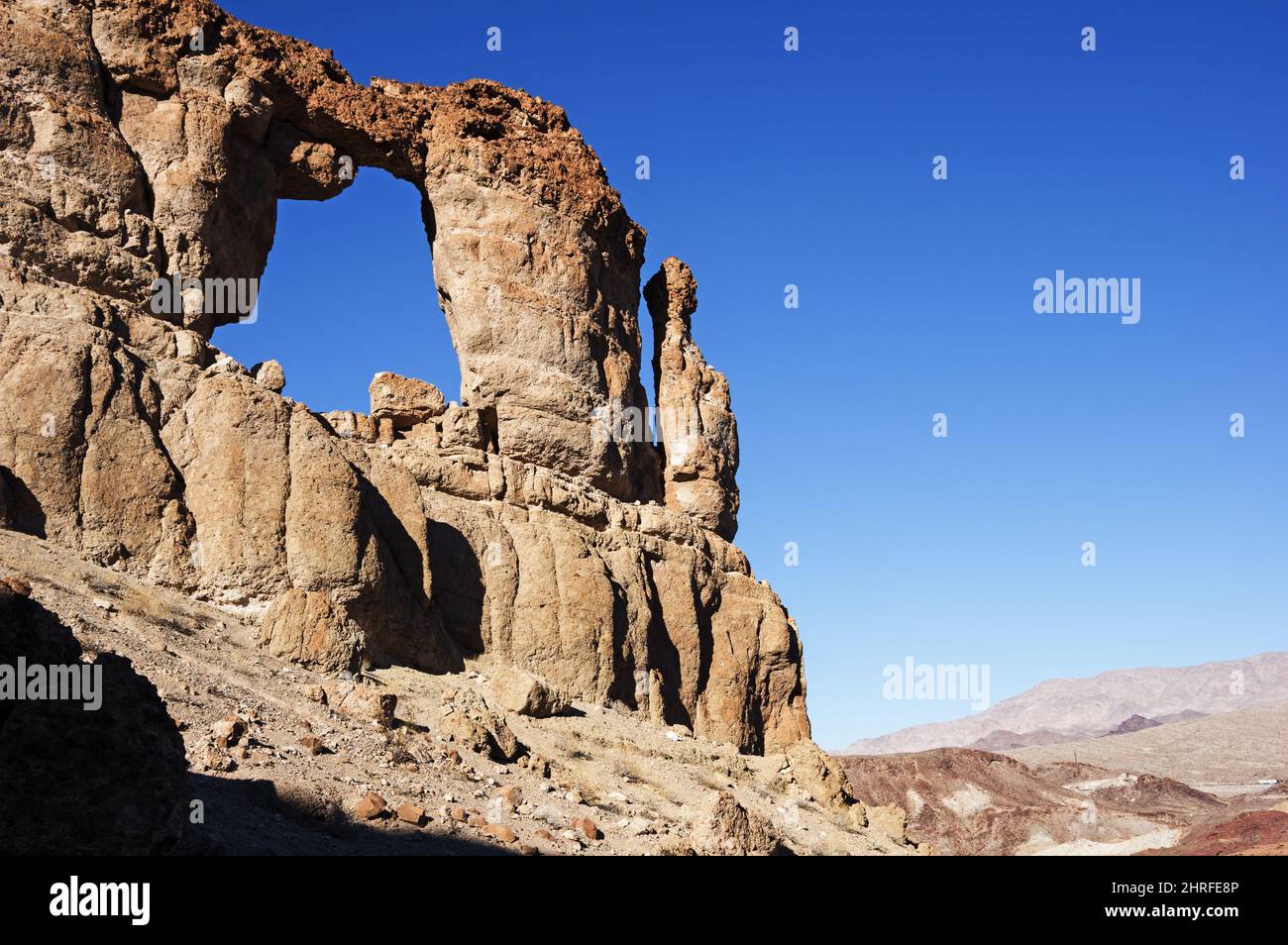 Liberty Bell Arch, dans le nord-ouest de l'Arizona, près du fleuve Colorado Banque D'Images