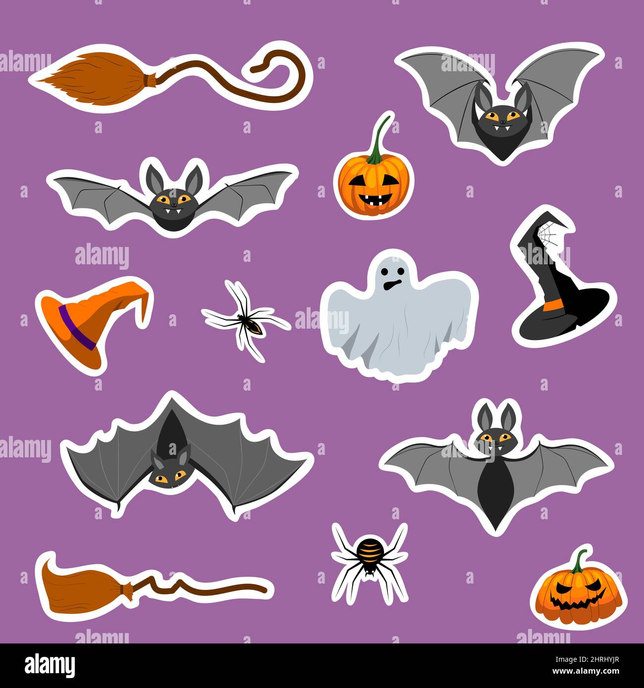 Énorme Lot Scrapbooking Halloween - Recollections, Autocollants, Bordures, Fournitures Créatives, Neuf