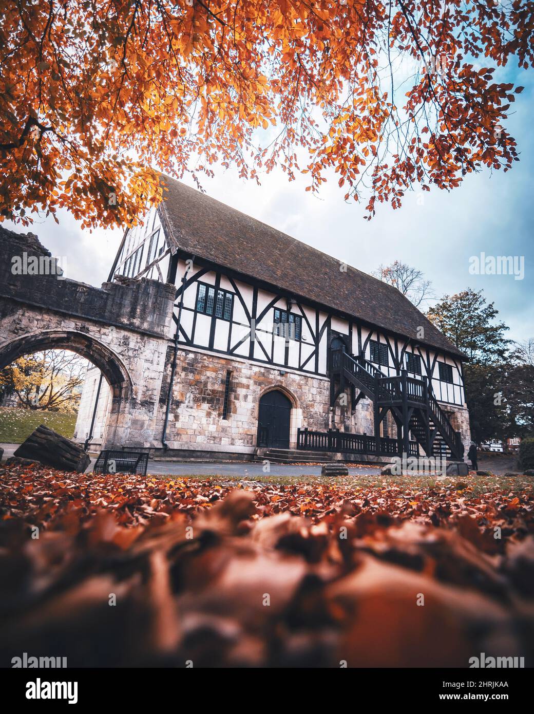 L'Hospitium, Musée Jardins, York Banque D'Images