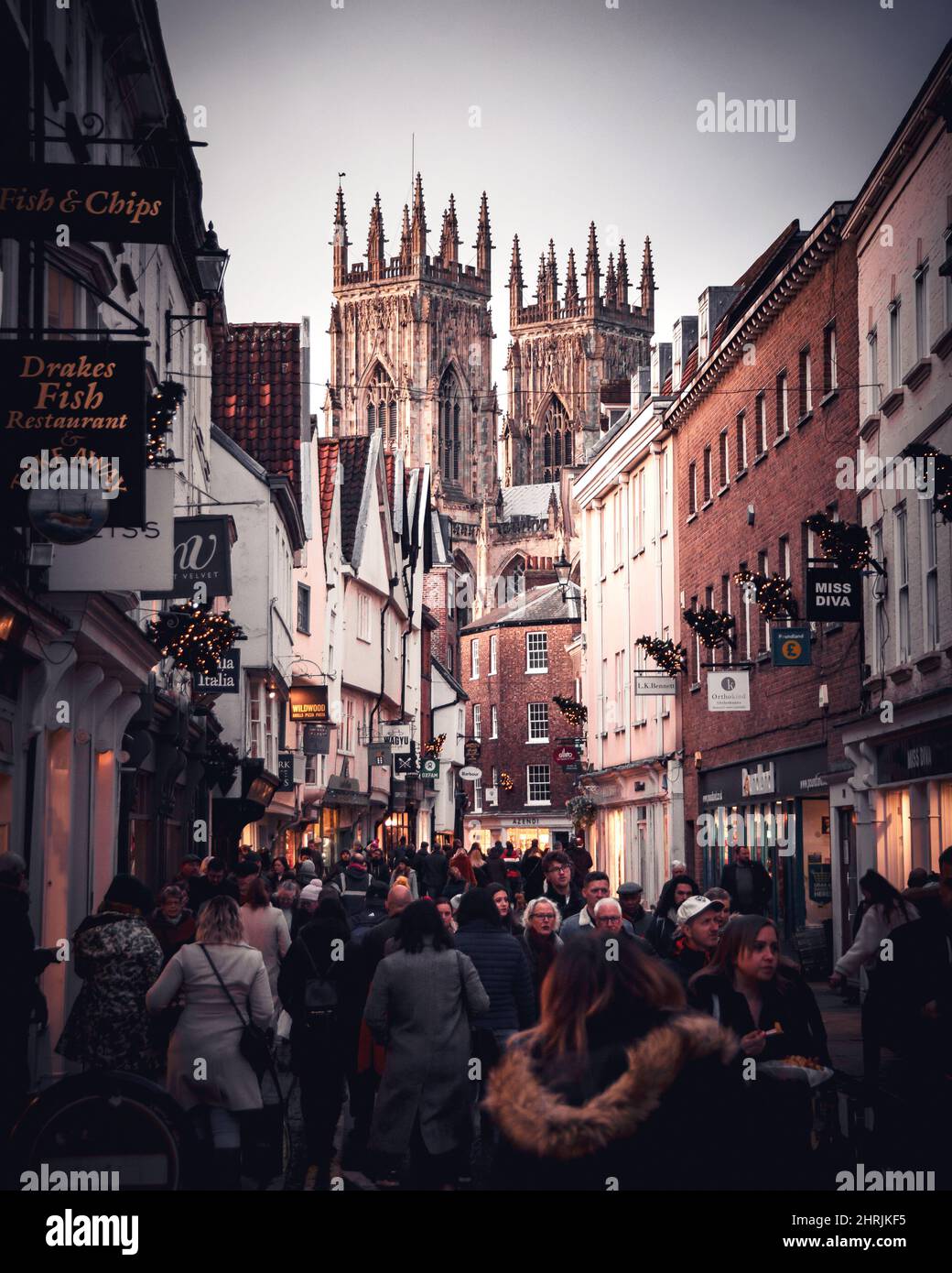 York Minster Banque D'Images