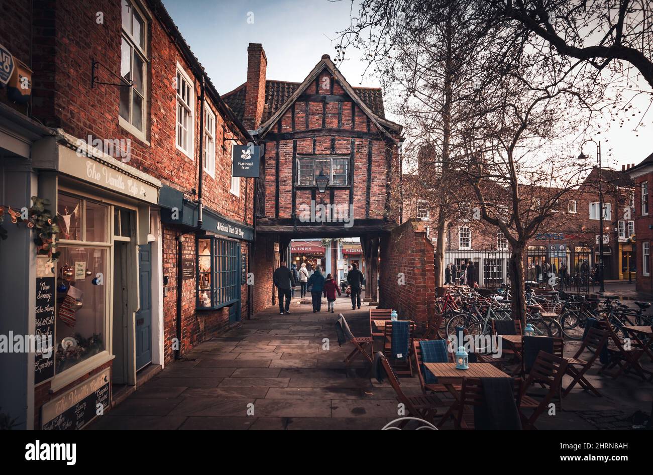 Boutique de cadeaux National Trust York Banque D'Images