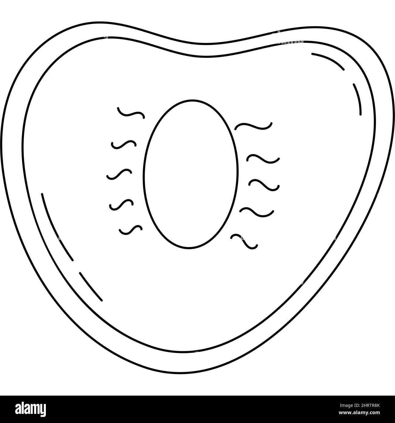 Icônes de la ligne fruits et légumes. Paquet de panneaux dans le style tendance. Outline signes de la nourriture tropicale. Illustration de Vecteur