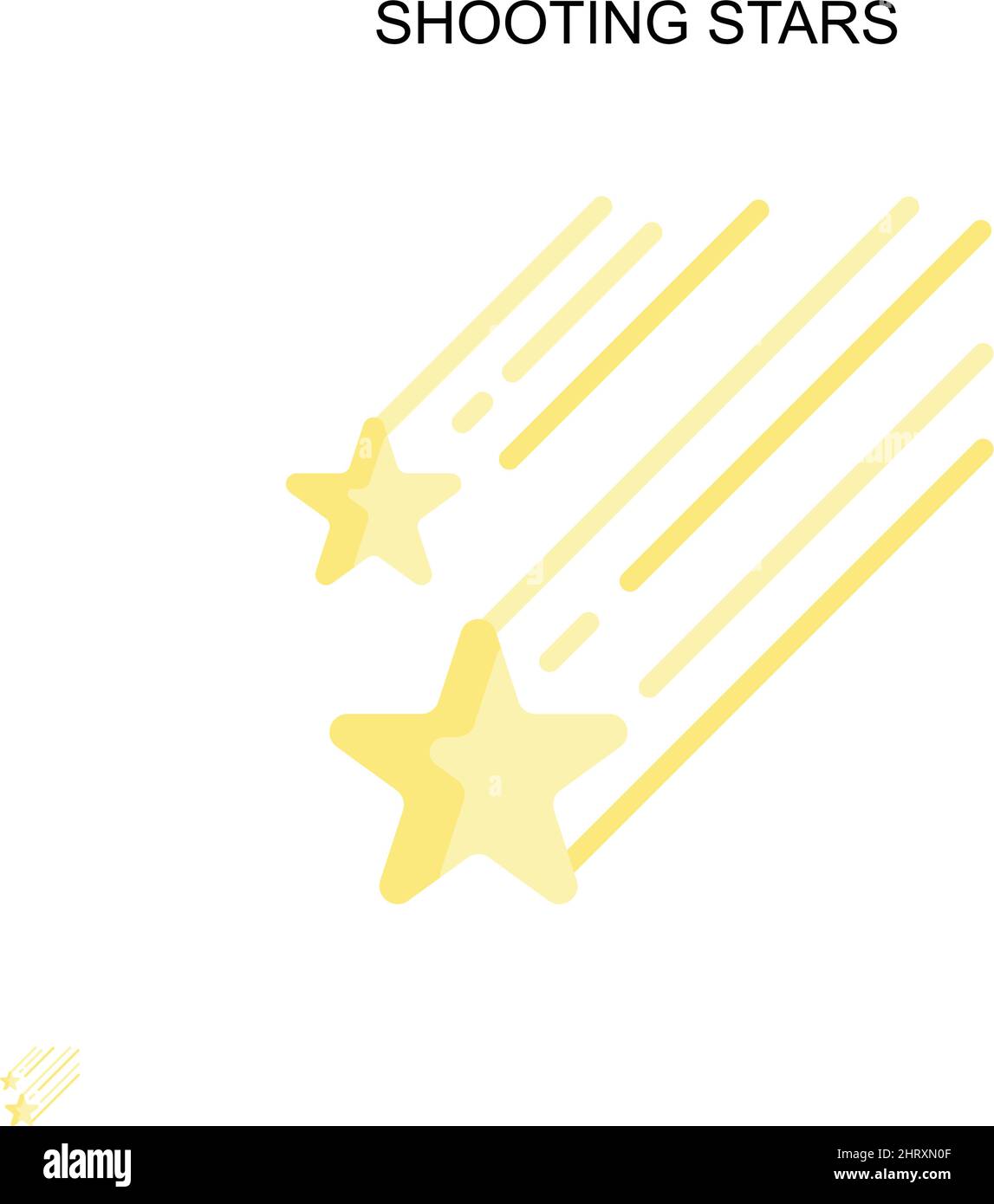 Prise de vue étoiles icône vecteur simple.Modèle de conception de symbole d'illustration pour élément d'interface utilisateur Web mobile. Illustration de Vecteur