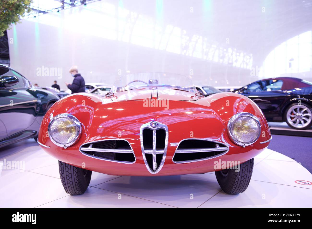 Super supercar Old Alfa Romeo Banque D'Images