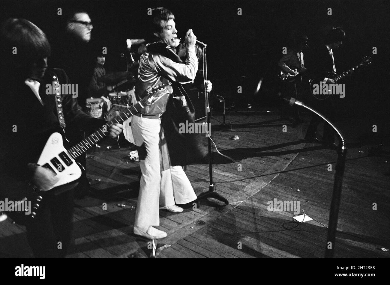 Les Rolling Stones ont donné un coup d'envoi à leur tournée au Royaume-Uni avec un concert au Royal Albert Hall.23rd septembre 1966 Banque D'Images