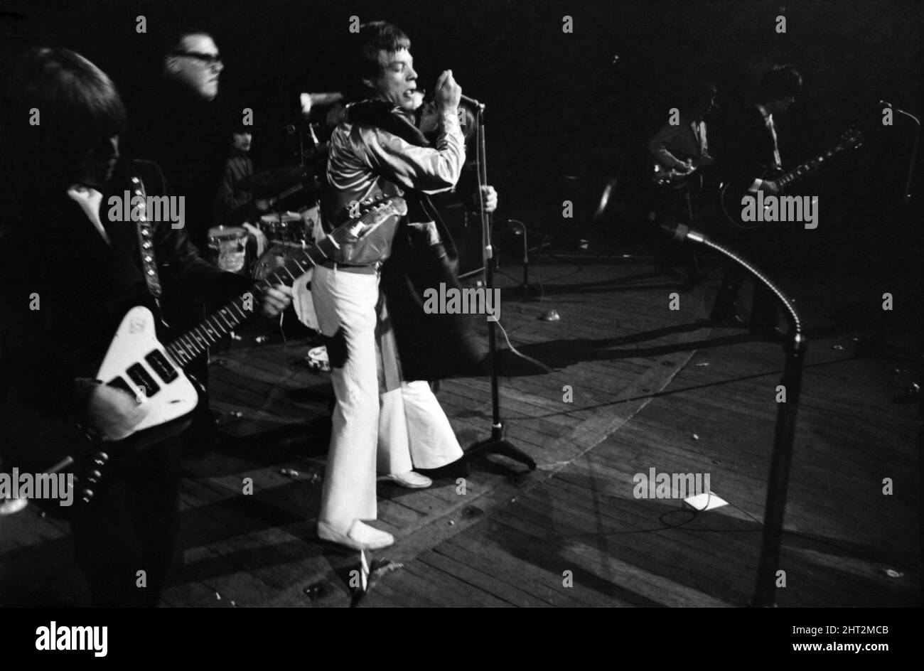 Pierres à roulettes au Royal Albert Hall, Londres. 23 septembre 1966 lors de leur tournée avec Ike & Tina Turner Banque D'Images
