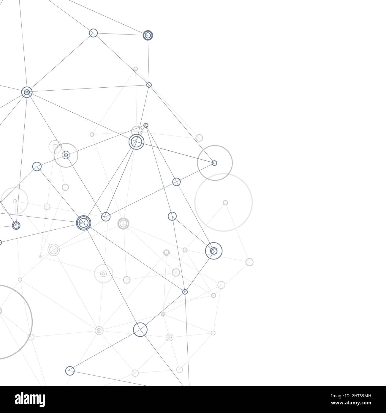 Résumé de la science et de la technologie Illustration de Vecteur