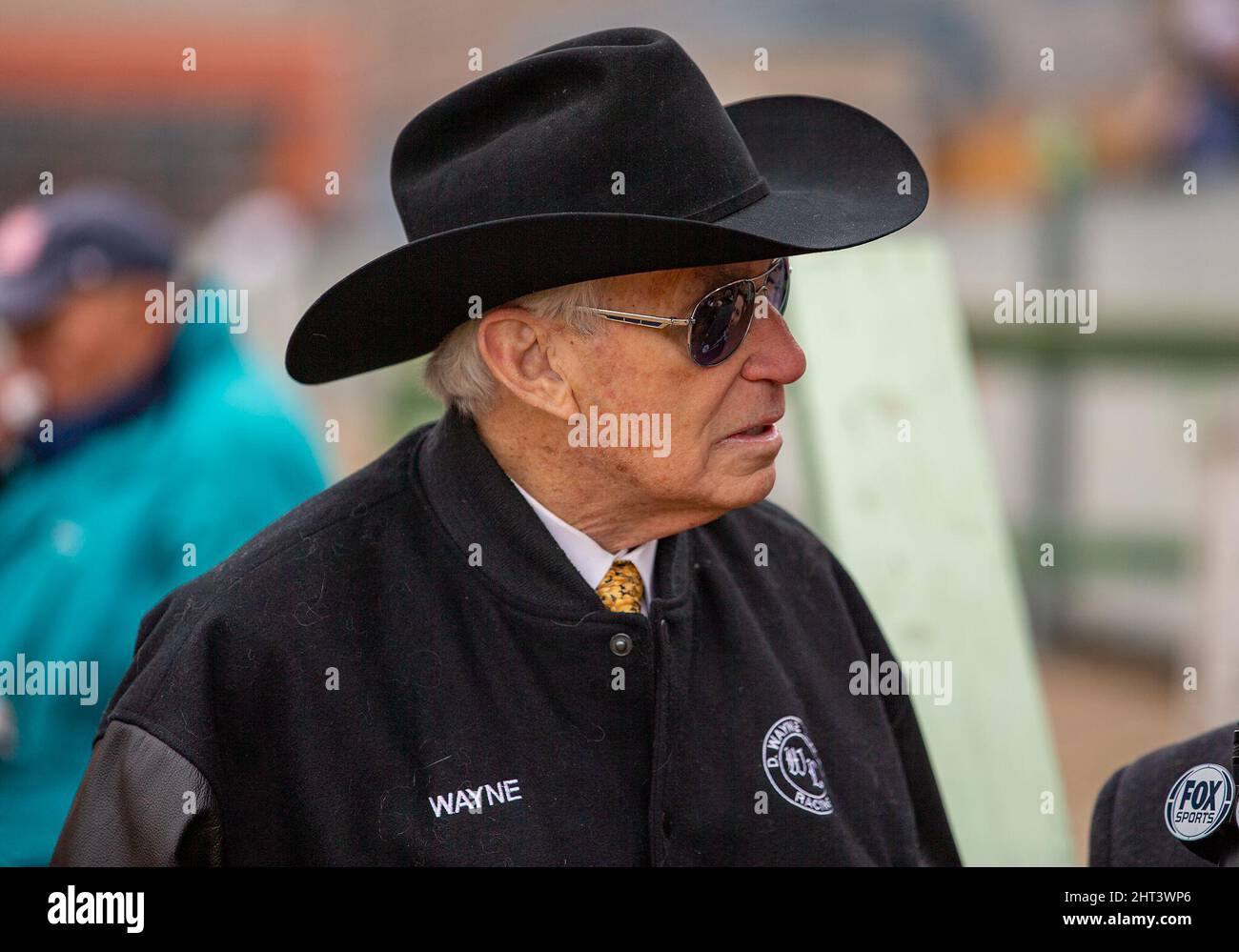 Hot Springs, Arkansas, États-Unis. 26th févr. 2022. 26 février 2022: Entraîneur légendaire D. Wayne Lukas après avoir gagné les mises Honeybee à bord de Secret Oath au Oaklawn Racing Casino Resort à Hot Springs, Arkansas, le 26 février 2022. Tommy Land/Eclipse Sportswire/CSM/Alamy Live News Banque D'Images