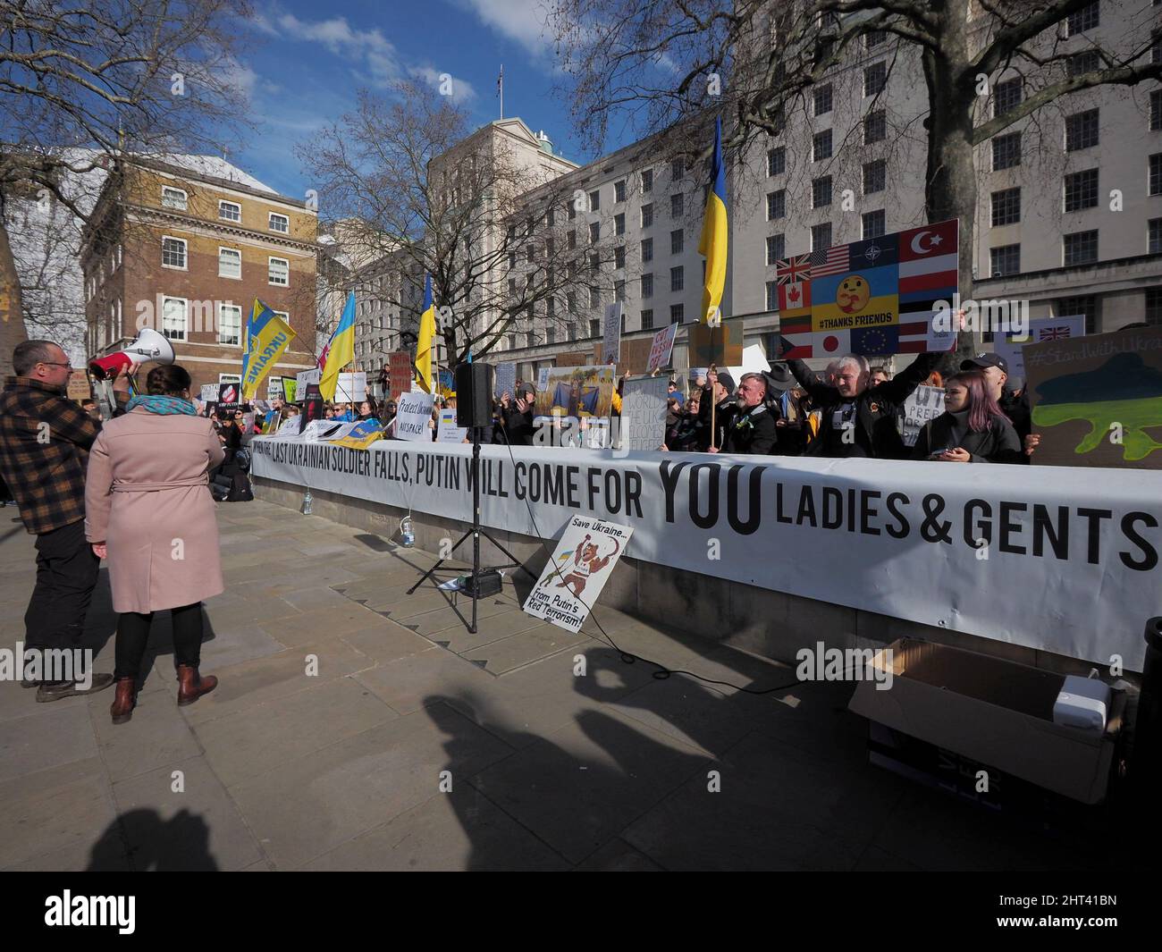 Président de la République de Pologne Andrzej Duda en visite à Londres Banque D'Images
