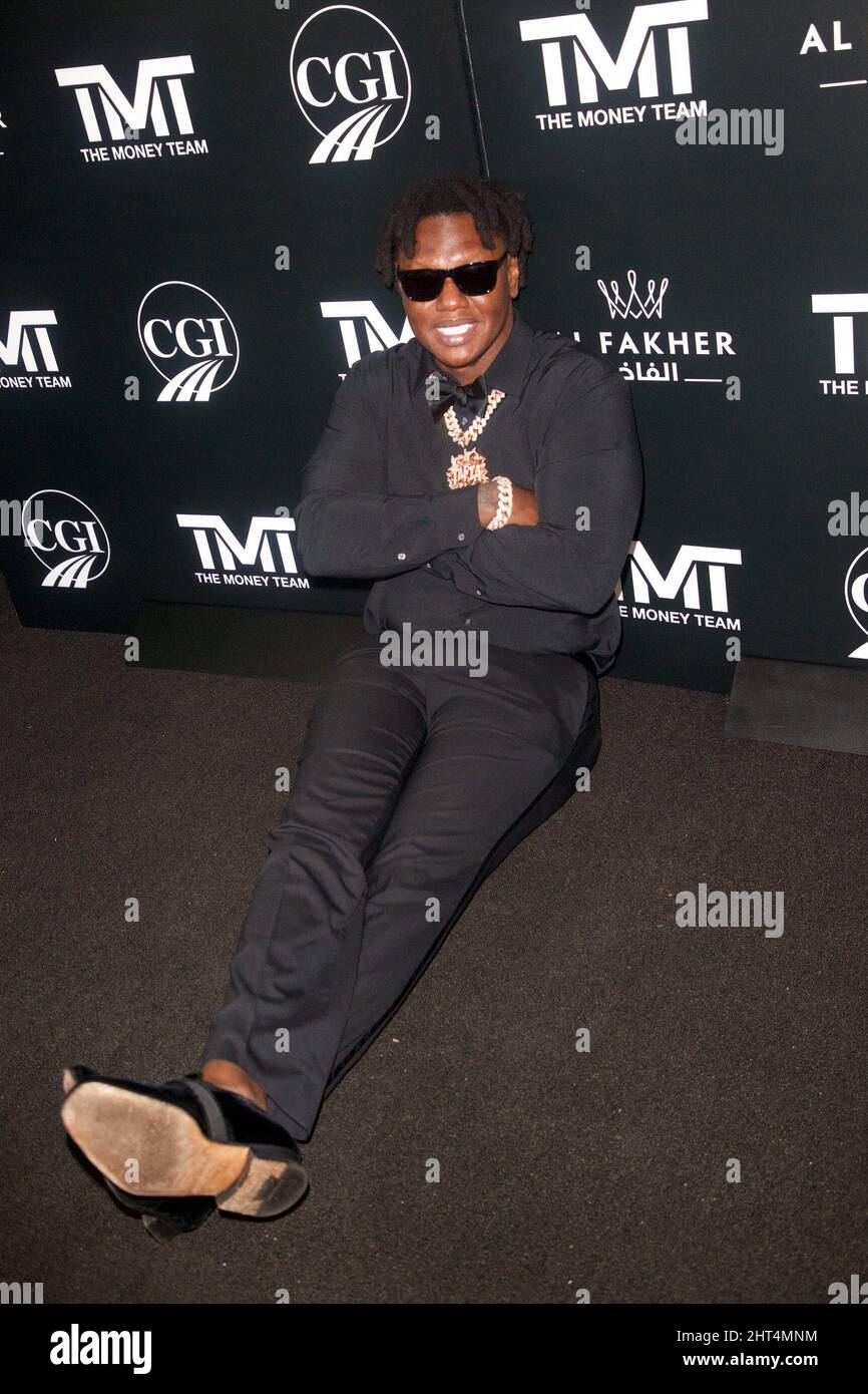 Miami Etats Unis D Amerique 24th Fevr 22 Miami Beach Fl 24 Fevrier La Tafia Assiste Au Bash D Anniversaire Exclusif Du Tapis Rouge De Floyd Mayweather A Gabriel South Beach Le 24