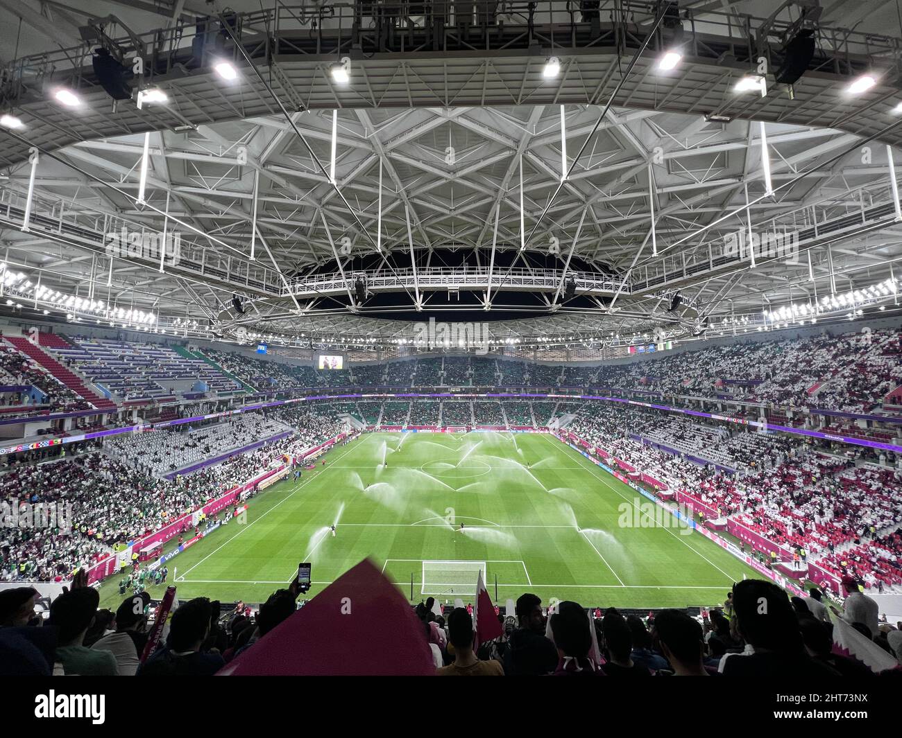 Le stade Al Thumama accueillera la coupe du monde de la FIFA, Qatar 2022. Banque D'Images