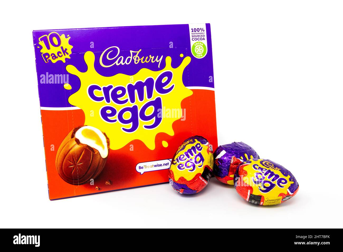Cadbury Creme Egg Banque D'Images