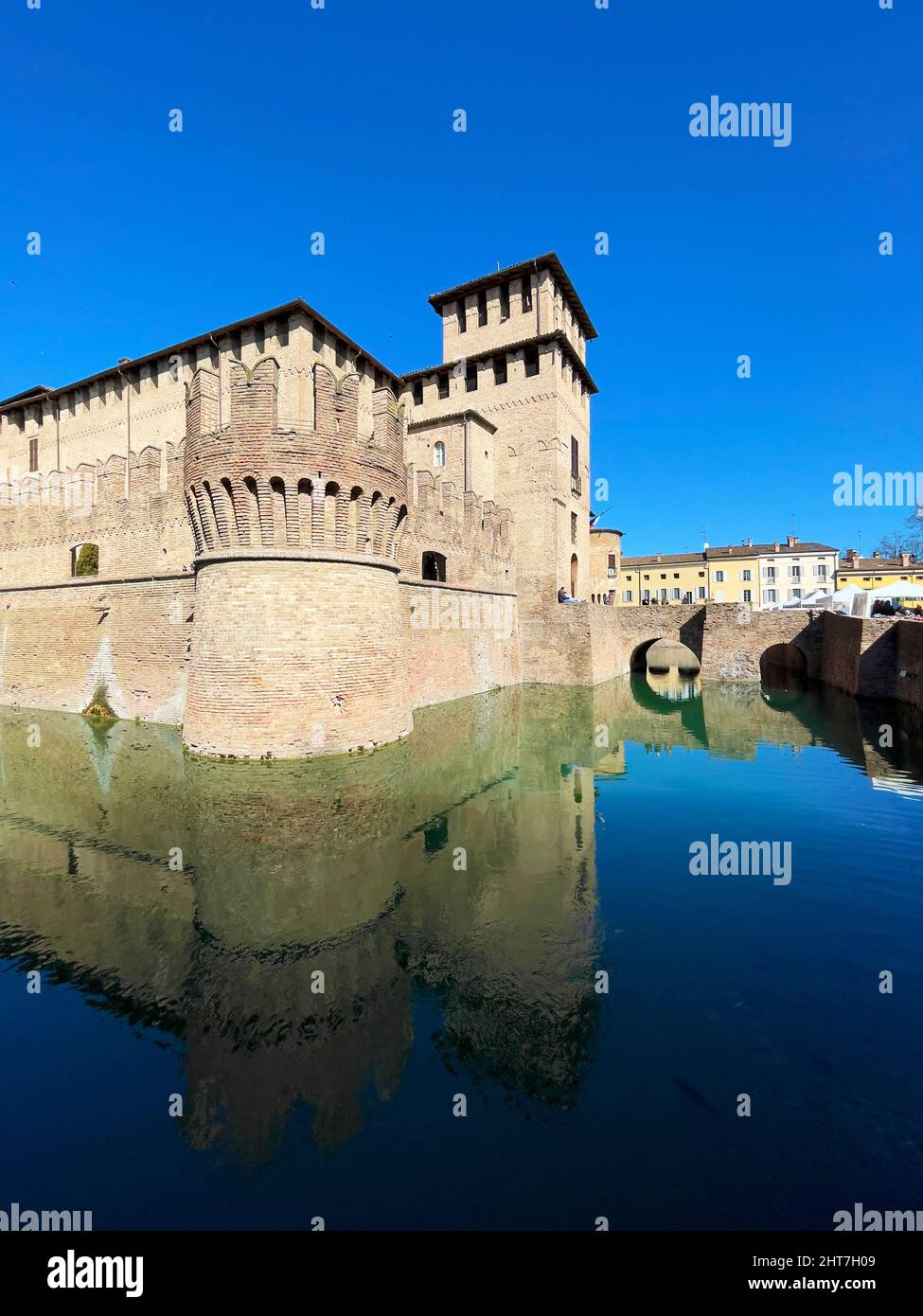 Italie Emilia Romagna Fontanellato. Rocca Sanvitale ou Château de Sanvitale Banque D'Images