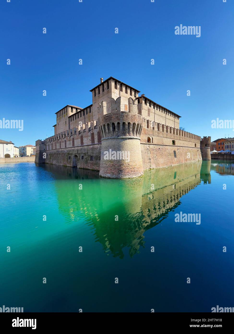 Italie Emilia Romagna Fontanellato. Rocca Sanvitale ou Château de Sanvitale Banque D'Images