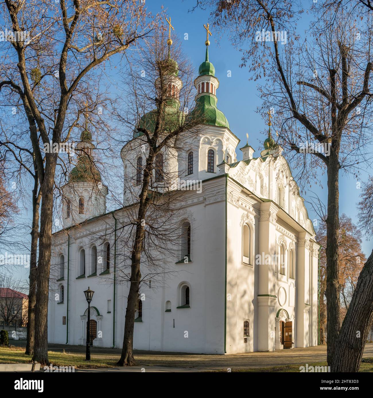 Monastère de Saint Cyril, l'une des plus anciennes églises de Kiev, Ukraine Banque D'Images